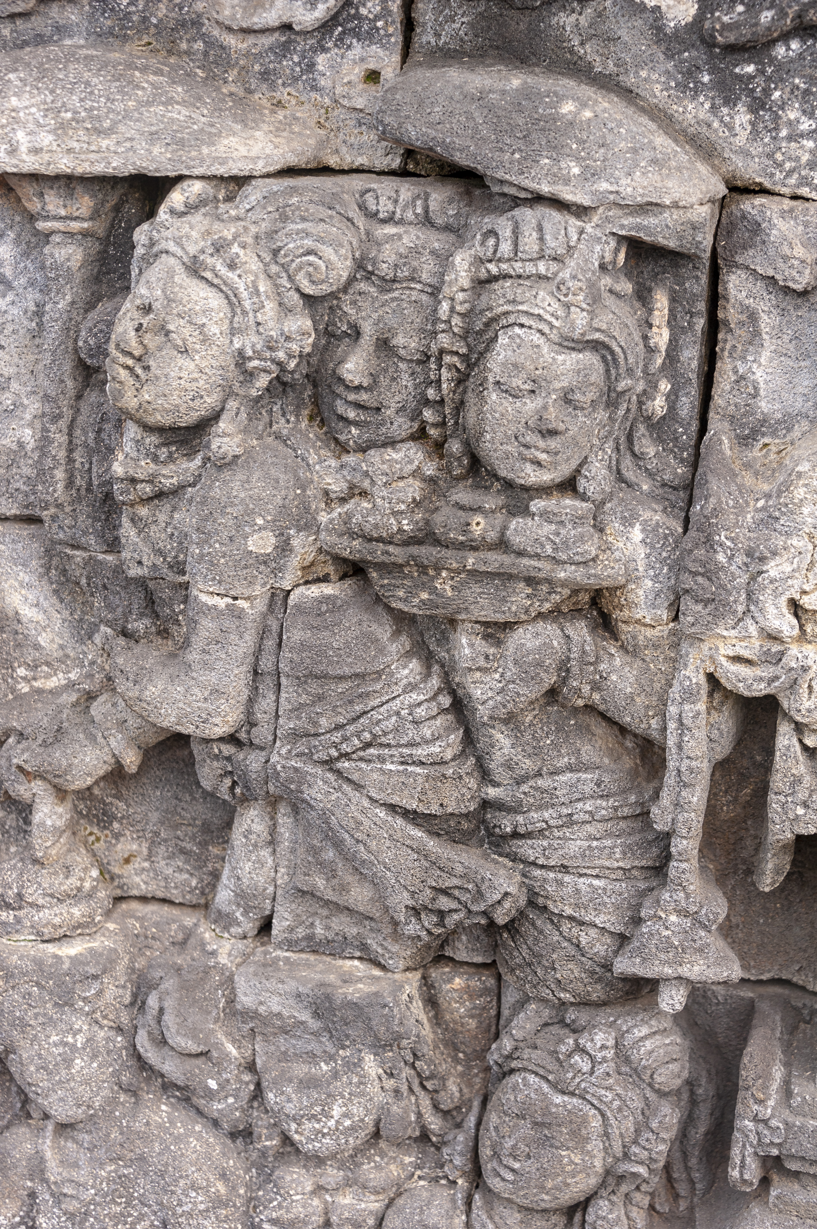 Borobudur Relief Sculpture