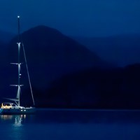 Evening at Singa Besar