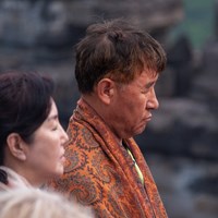 Buddhists at Borobudur