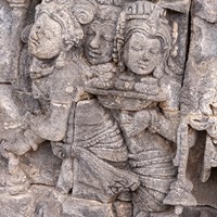 Borobudur Relief Sculpture