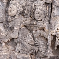 Borobudur Relief Sculpture